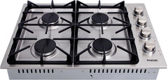 Perfectly Condition Openbox with Super Discount Thor 30 in. Drop - in Natural Gas Cooktop in Stainless Steel, TGC3001 - R - Smart Kitchen Lab