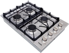 Perfectly Condition Openbox with Super Discount Thor 30 in. Drop - in Natural Gas Cooktop in Stainless Steel, TGC3001 - R - Smart Kitchen Lab