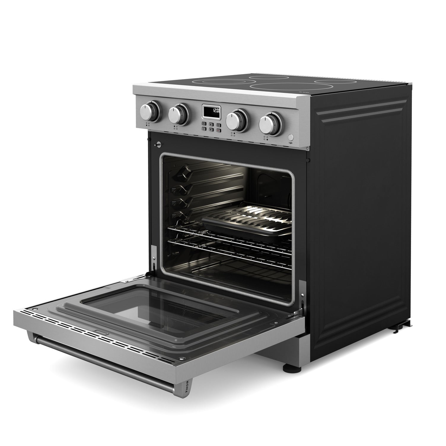 Perfectly Condition Openbox with Super Discount Thor Kitchen 30" Contemporary Professional Electric Range, ARE30 - R - Smart Kitchen Lab