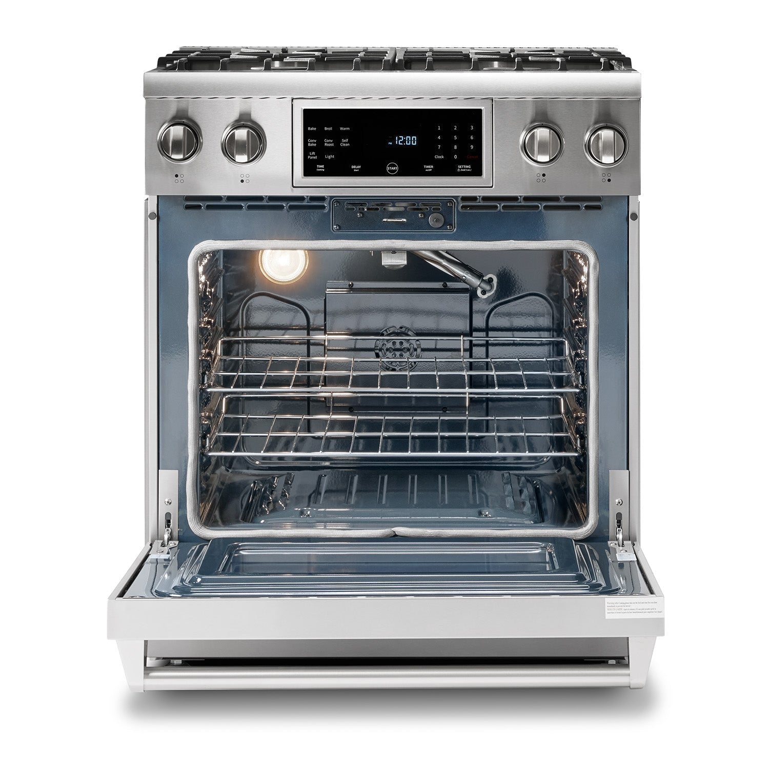 Perfectly Condition Openbox with Super Discount Thor Kitchen 30 In. 4.6 cu. ft. Self - Clean Propane Gas Range in Stainless Steel, TRG3001LP - R - Smart Kitchen Lab