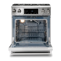 Perfectly Condition Openbox with Super Discount Thor Kitchen 30 In. 4.6 cu. ft. Self - Clean Propane Gas Range in Stainless Steel, TRG3001LP - R - Smart Kitchen Lab