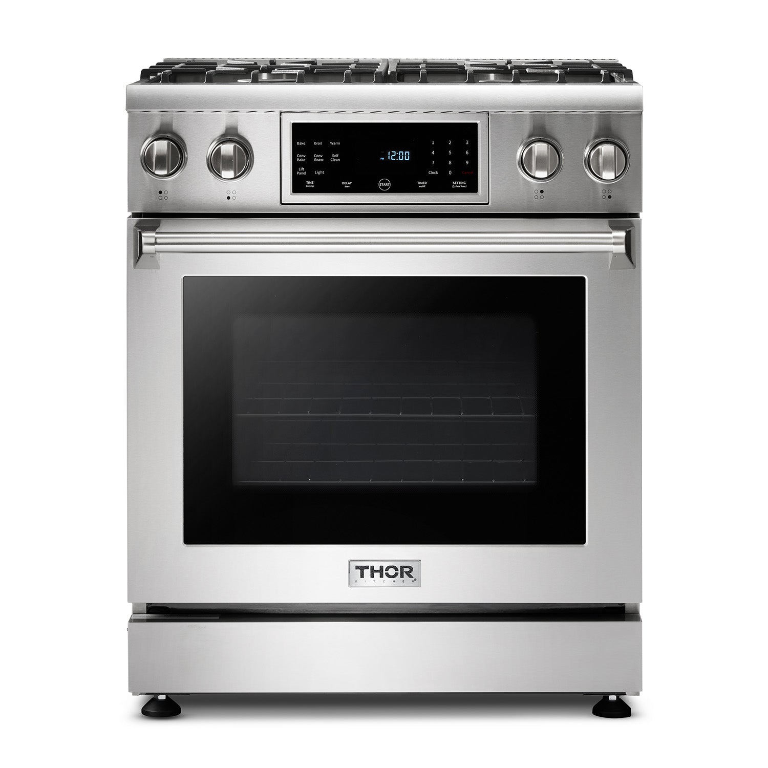 Perfectly Condition Openbox with Super Discount Thor Kitchen 30 In. 4.6 cu. ft. Self - Clean Propane Gas Range in Stainless Steel, TRG3001LP - R - Smart Kitchen Lab