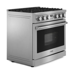 Thor Kitchen 36" Contemporary Professional Gas Range, ARG36 - Smart Kitchen Lab