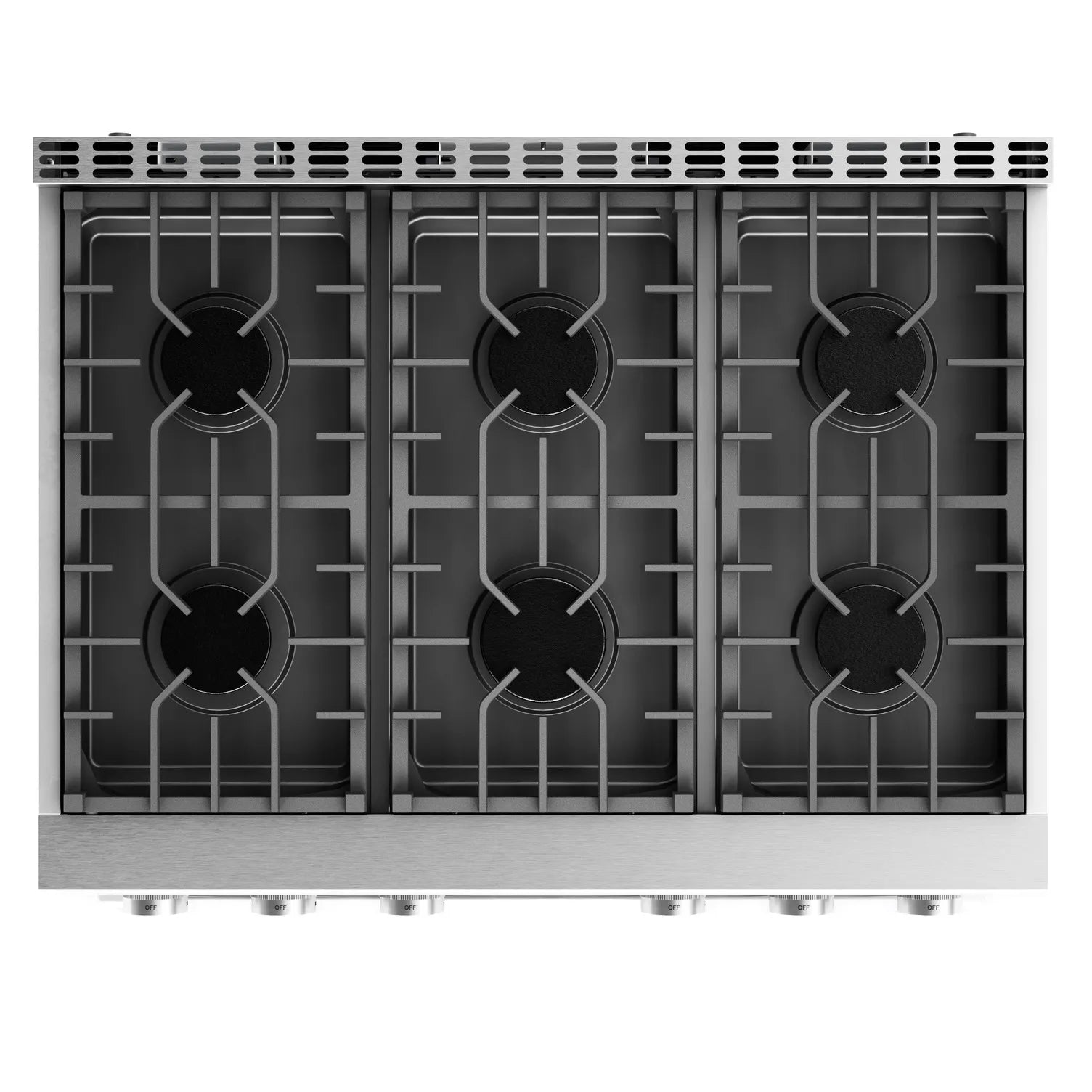 Thor Kitchen 36" Contemporary Professional Gas Range, ARG36 - Smart Kitchen Lab