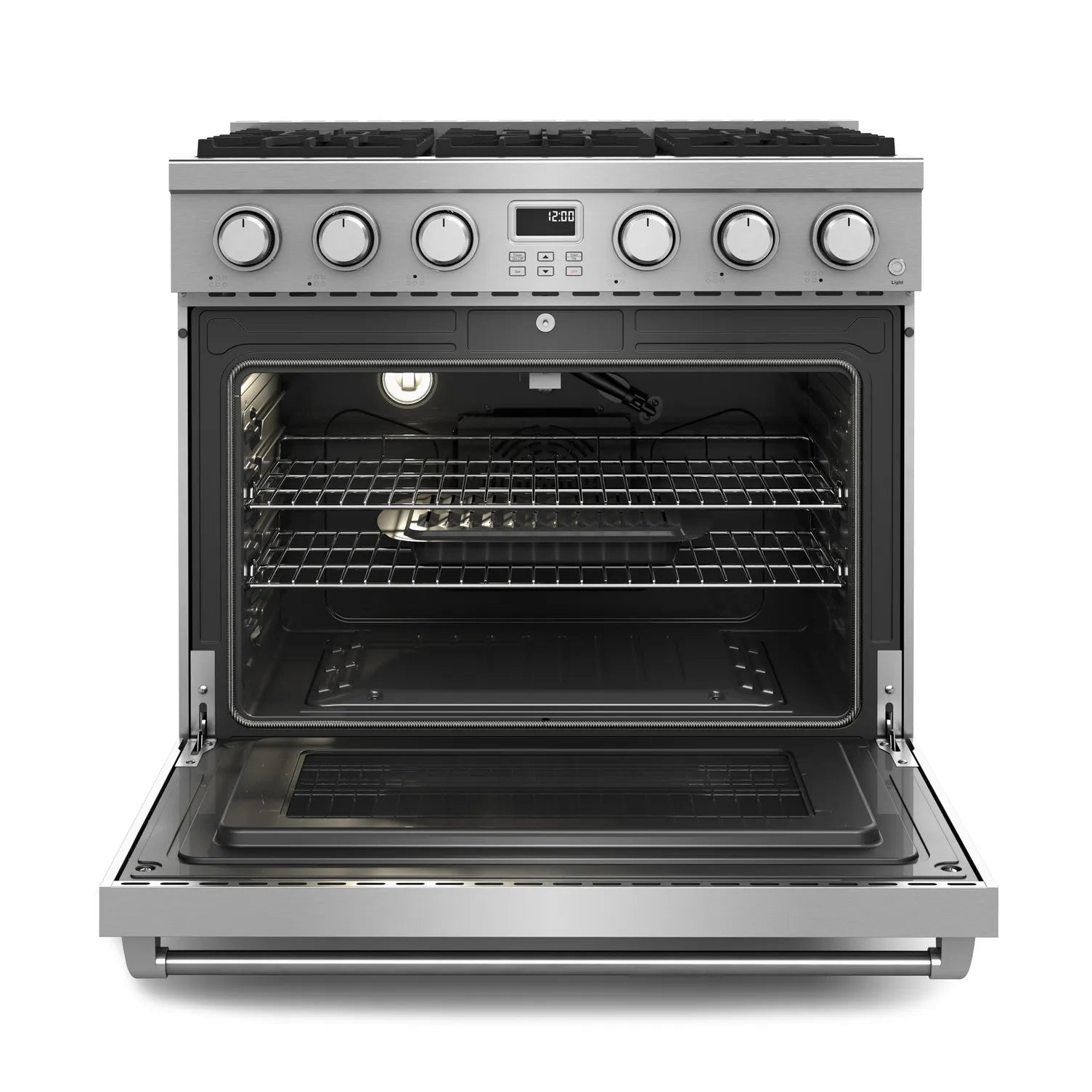 Thor Kitchen 36" Contemporary Professional Gas Range, ARG36 - Smart Kitchen Lab