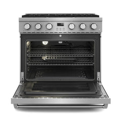 Thor Kitchen 36" Contemporary Professional Gas Range, ARG36 - Smart Kitchen Lab