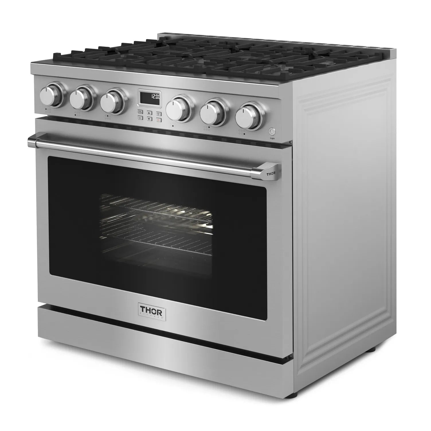 Thor Kitchen 36" Contemporary Professional Gas Range, ARG36 - Smart Kitchen Lab