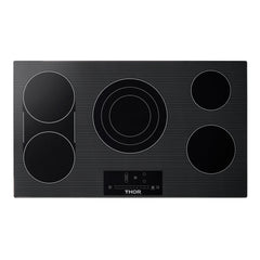 Thor Kitchen 36 In. Professional Electric Cooktop in Black, TEC36 - Smart Kitchen Lab