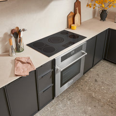 Thor Kitchen 36 In. Professional Electric Cooktop in Black, TEC36 - Smart Kitchen Lab