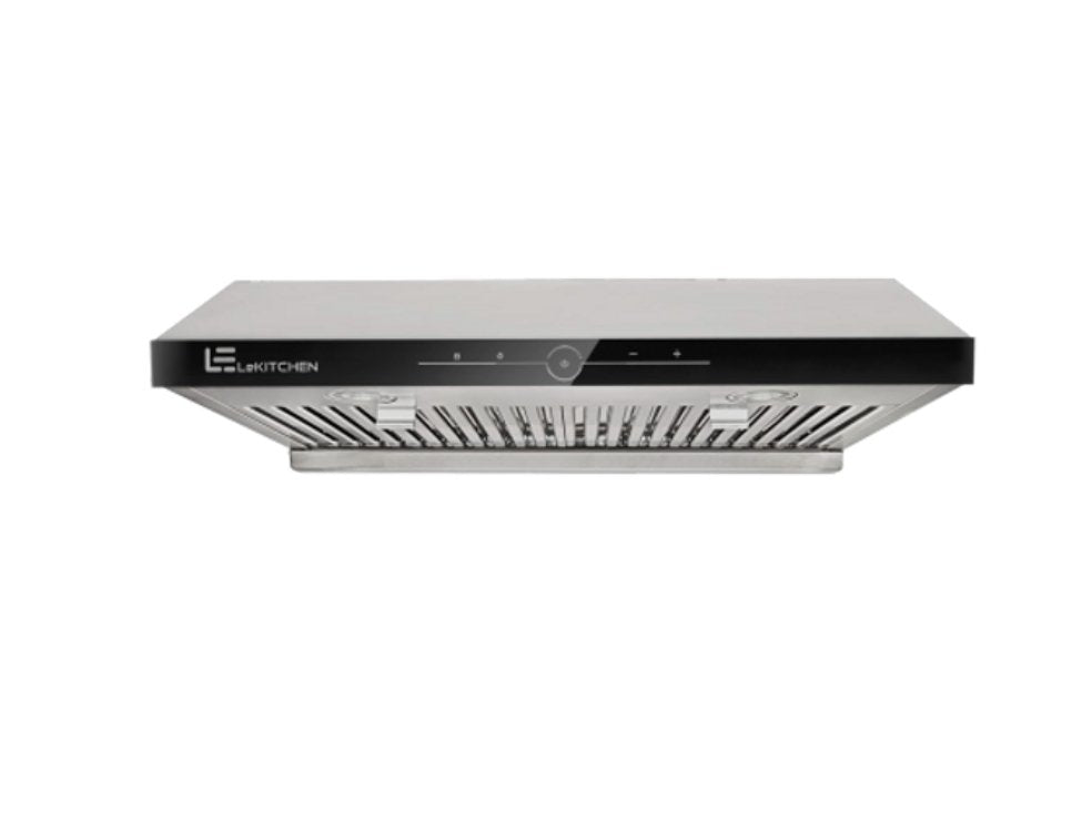 30 Inch Under Cabinet Range Hood Kitchen Vent Hood Built in Range Hood for Ducted in Stainless Steel Up to 500 CFM Permanent Stainless Steel Filters - Smart Kitchen Lab