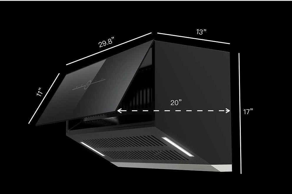 A2 Wall Mounted or Under Cabinet Range Hood - Smart Kitchen Lab