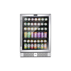 Empava 24 Inch Freestanding & Built-in Beverage Fridge BR02S - Smart Kitchen Lab