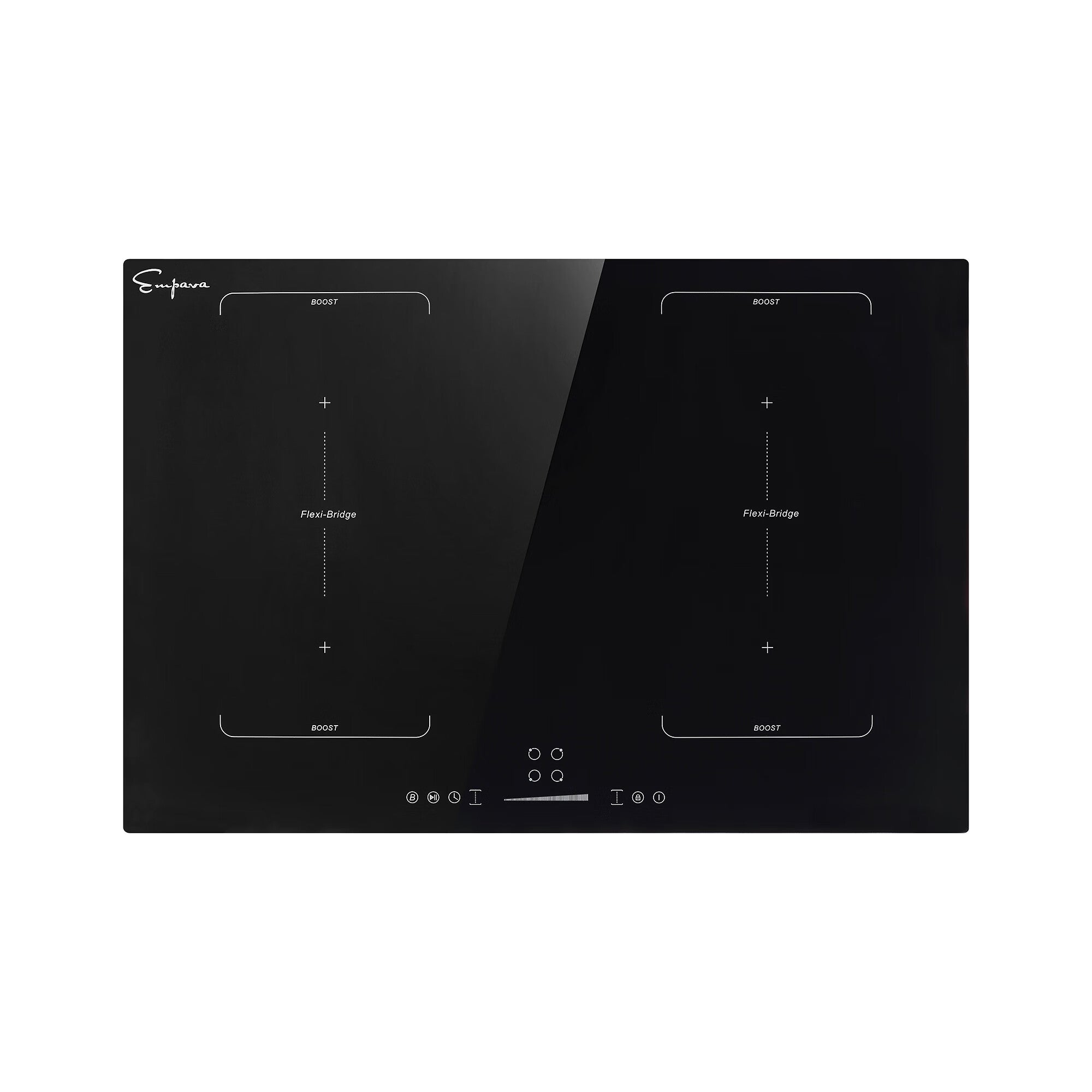 Empava 30 Inch Black Electric Stove Induction Cooktop 30EC04 - Smart Kitchen Lab