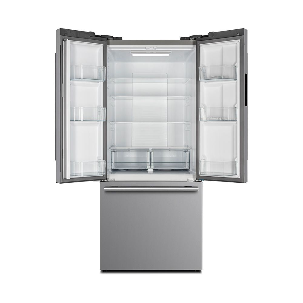 Forno 30 In. French Door Refrigerator with 17.5 cu.ft. in Stainless Steel with Ice Maker, FFFFD1974-31SB - Smart Kitchen Lab