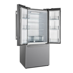 Forno 30 In. French Door Refrigerator with 17.5 cu.ft. in Stainless Steel with Ice Maker, FFFFD1974-31SB - Smart Kitchen Lab
