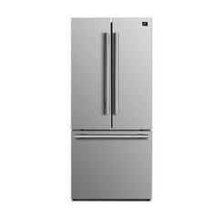 Forno 30 In. French Door Refrigerator with 17.5 cu.ft. in Stainless Steel with Ice Maker, FFFFD1974-31SB - Smart Kitchen Lab
