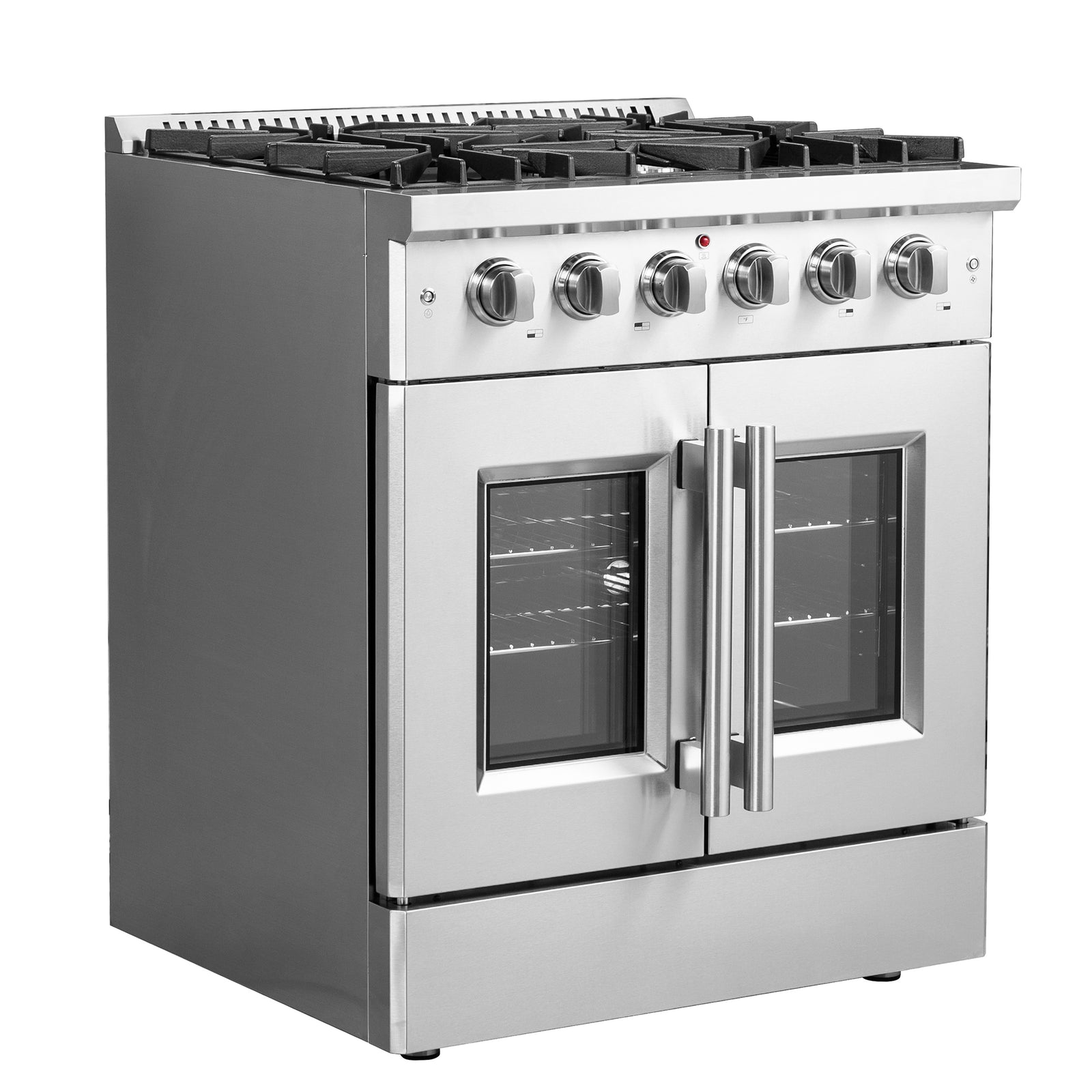 Forno 30 Inch Vittorio French Door Gas Range, FFSGS6444-30 - Smart Kitchen Lab