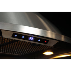 Forno 30 Inch Wall Mount Range Hood in Stainless Steel, FRHWM5010-30 - Smart Kitchen Lab