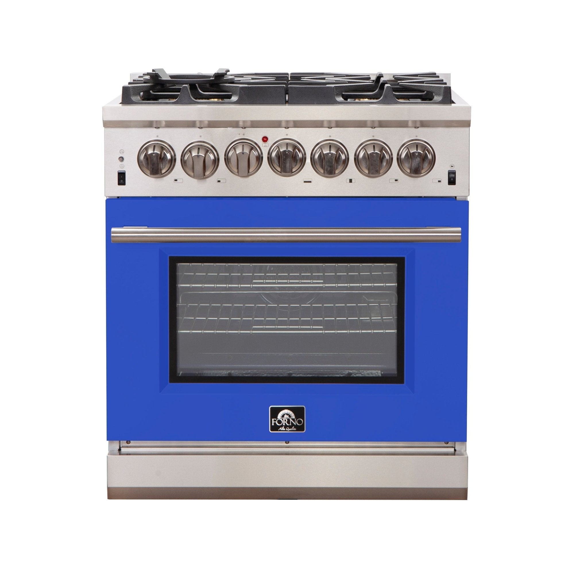 Forno 30″ Pro Series Capriasca Gas Burner / Gas Oven in Stainless Steel 5 Italian Burners, FFSGS6260-30 - Smart Kitchen Lab
