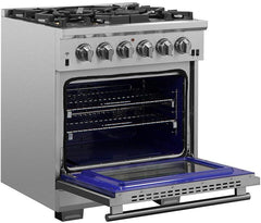 Forno 30″ Pro Series Capriasca Gas Burner / Gas Oven in Stainless Steel 5 Italian Burners, FFSGS6260-30 - Smart Kitchen Lab