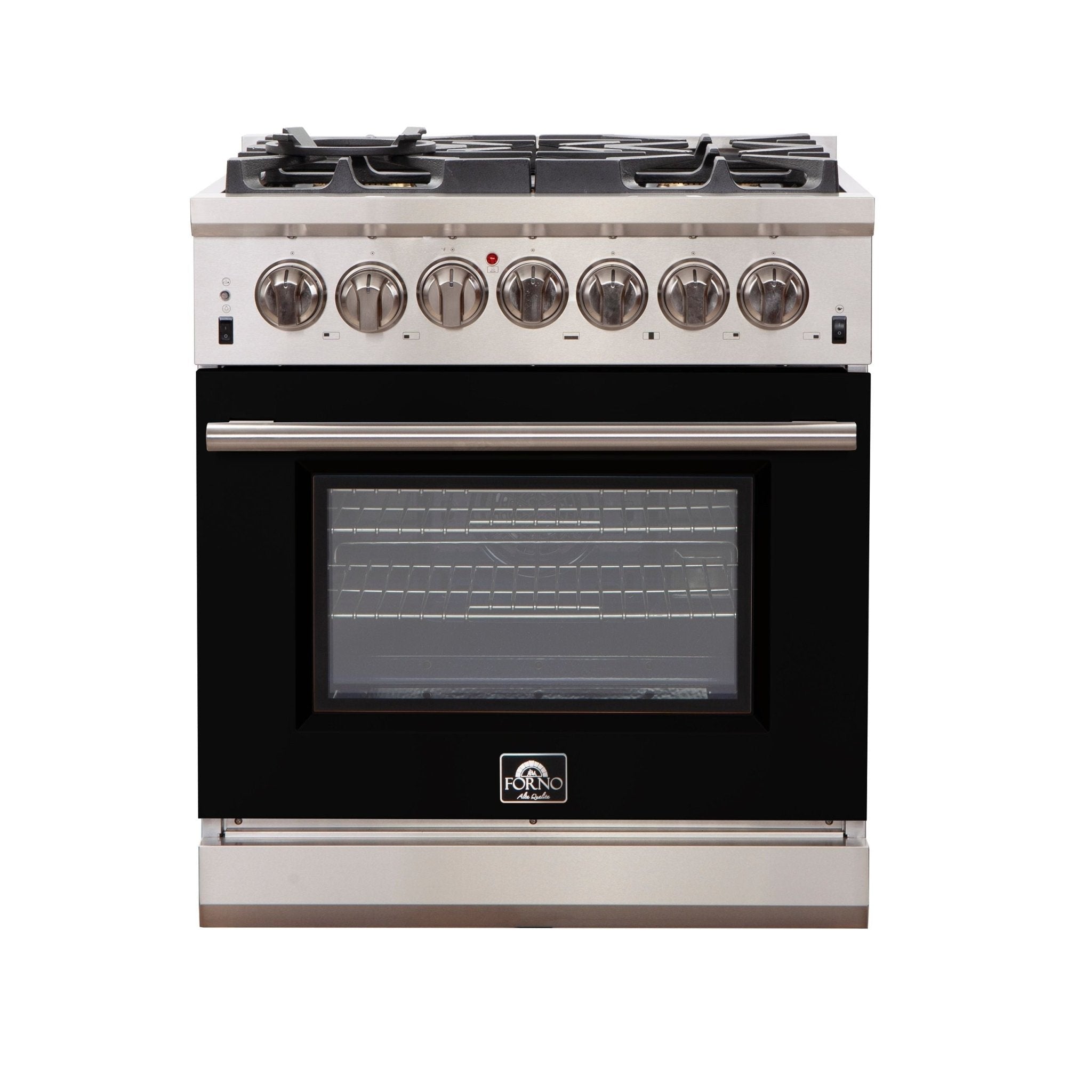 Forno 30″ Pro Series Capriasca Gas Burner / Gas Oven in Stainless Steel 5 Italian Burners, FFSGS6260-30 - Smart Kitchen Lab