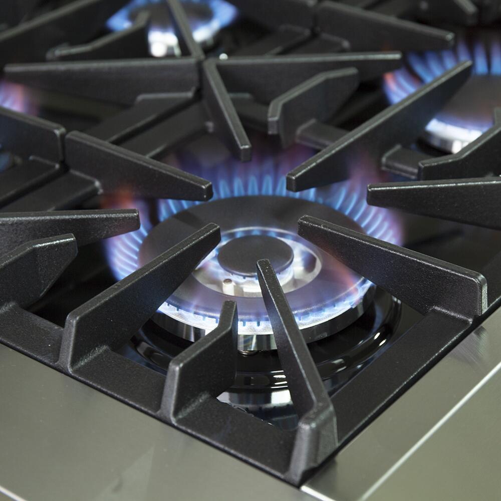 Forno 36″ Galiano Gas Burner / Gas Oven in Stainless Steel 6 Italian Burners, FFSGS6244-36 - Smart Kitchen Lab