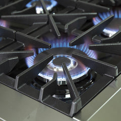 Forno 36″ Galiano Gas Burner / Gas Oven in Stainless Steel 6 Italian Burners, FFSGS6244-36 - Smart Kitchen Lab