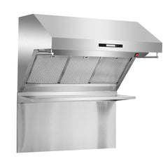 Forno 36 in. 1,200 CFM Wall Mount Range Hood and Back Splash, FRHWM5029-36HB - Smart Kitchen Lab