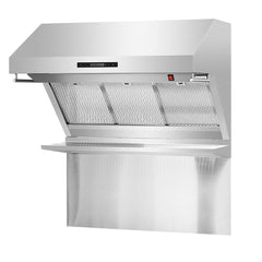 Forno 36 in. 1,200 CFM Wall Mount Range Hood and Back Splash, FRHWM5029-36HB - Smart Kitchen Lab