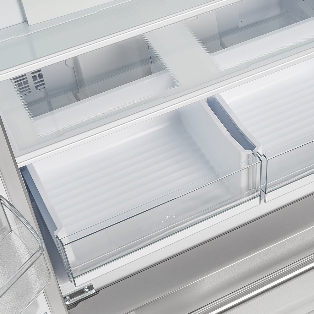 Forno 36 in. 19.3 cu.ft. French Door Refrigerator in Stainless Steel with Grill, FFRBI1820-40SG - Smart Kitchen Lab