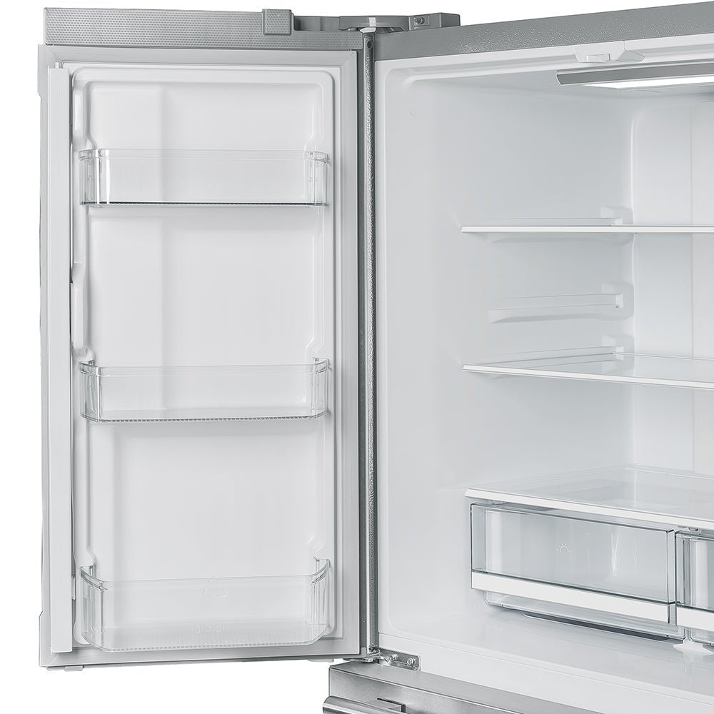Forno 36 in. 19.3 cu.ft. French Door Refrigerator in Stainless Steel with Grill, FFRBI1820-40SG - Smart Kitchen Lab