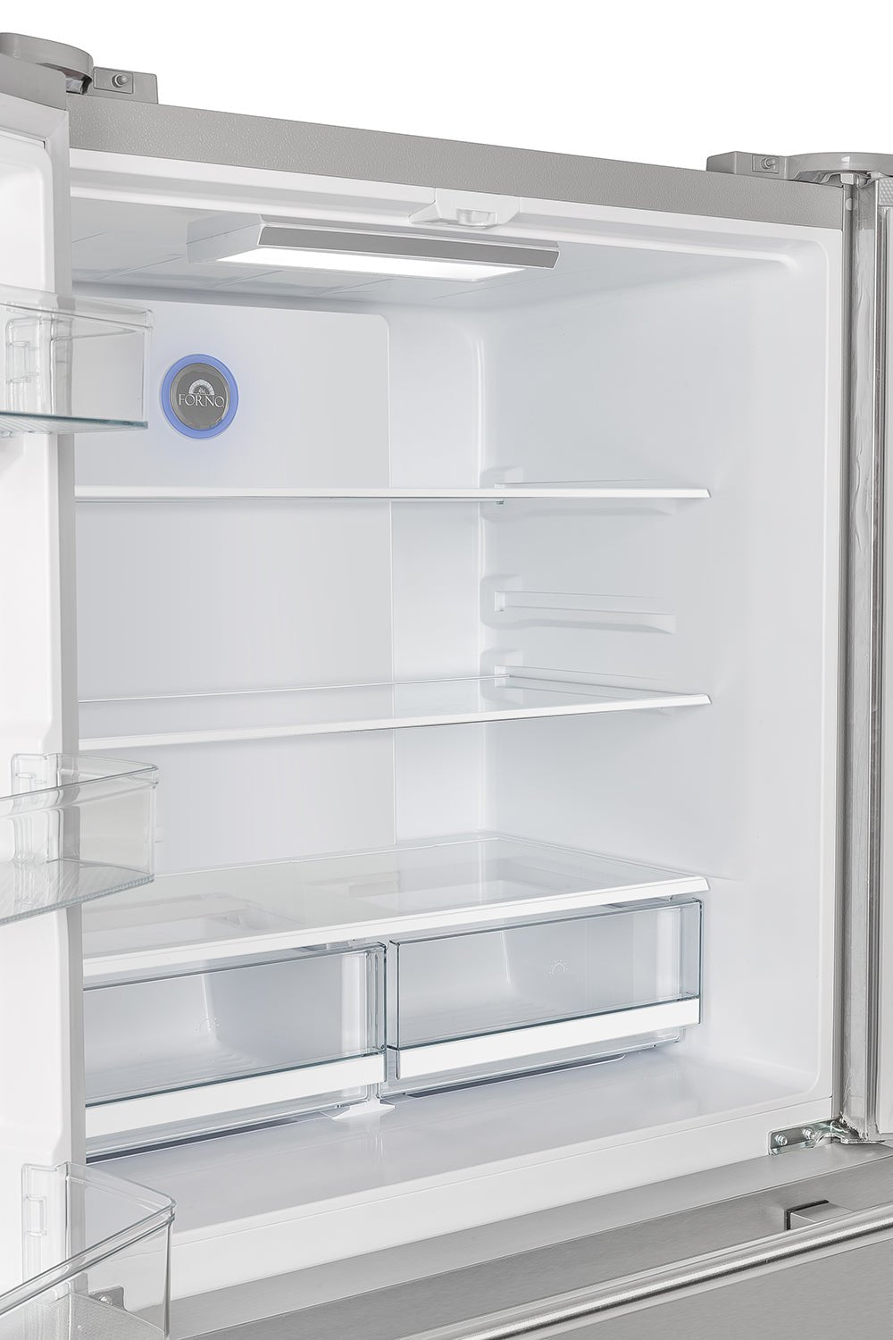 Forno 36 in. 19.3 cu.ft. French Door Refrigerator in Stainless Steel with Grill, FFRBI1820-40SG - Smart Kitchen Lab