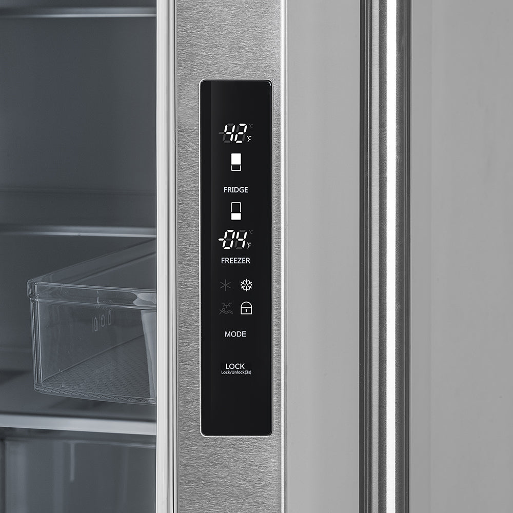 Forno 36 in. 19.3 cu.ft. French Door Refrigerator in Stainless Steel with Grill, FFRBI1820-40SG - Smart Kitchen Lab