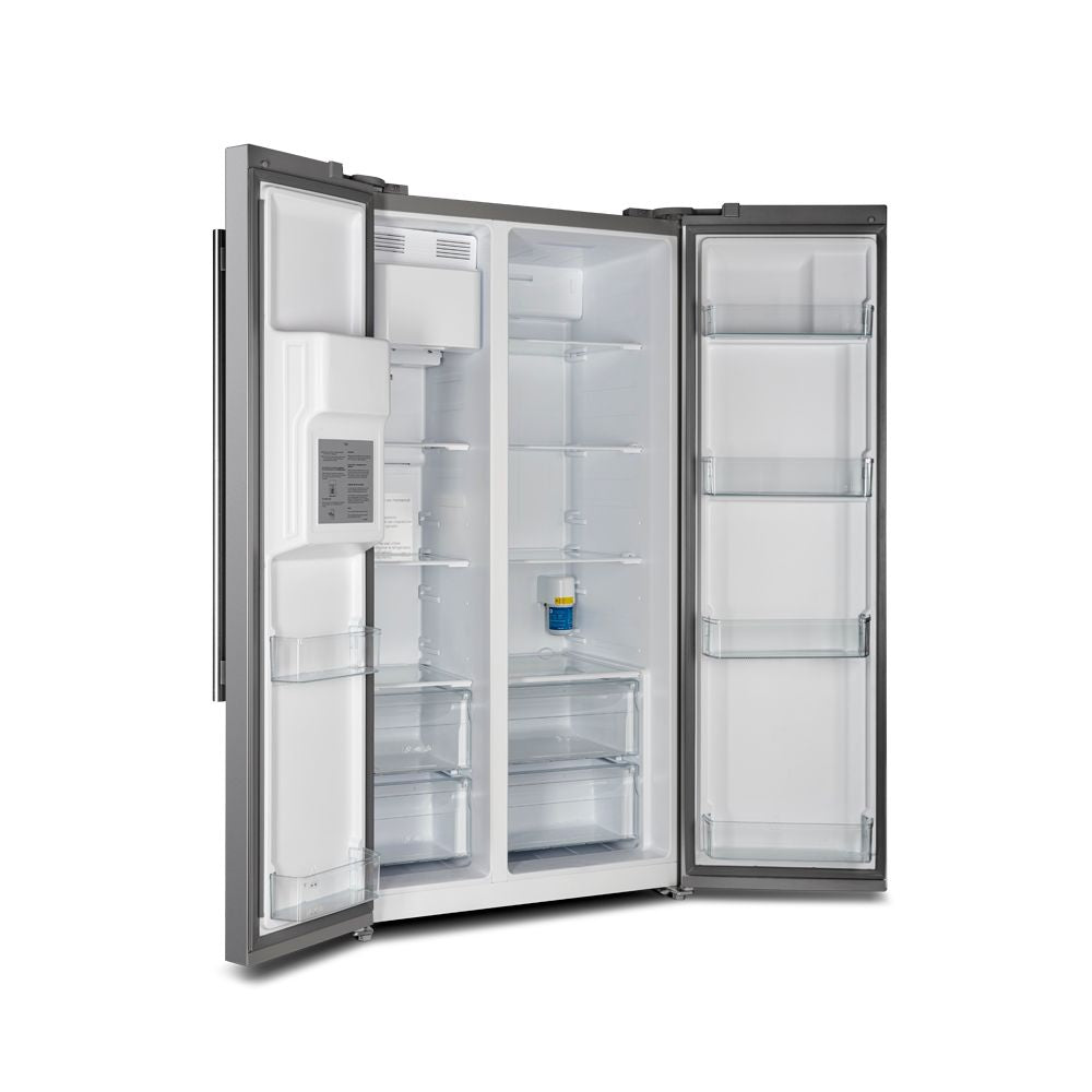 Forno 36 in. 20.0 cu. ft. Side by Side Refrigerator with Ice Maker, FFRBI1844-36SB - Smart Kitchen Lab