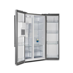 Forno 36 in. 20.0 cu. ft. Side by Side Refrigerator with Ice Maker, FFRBI1844-36SB - Smart Kitchen Lab