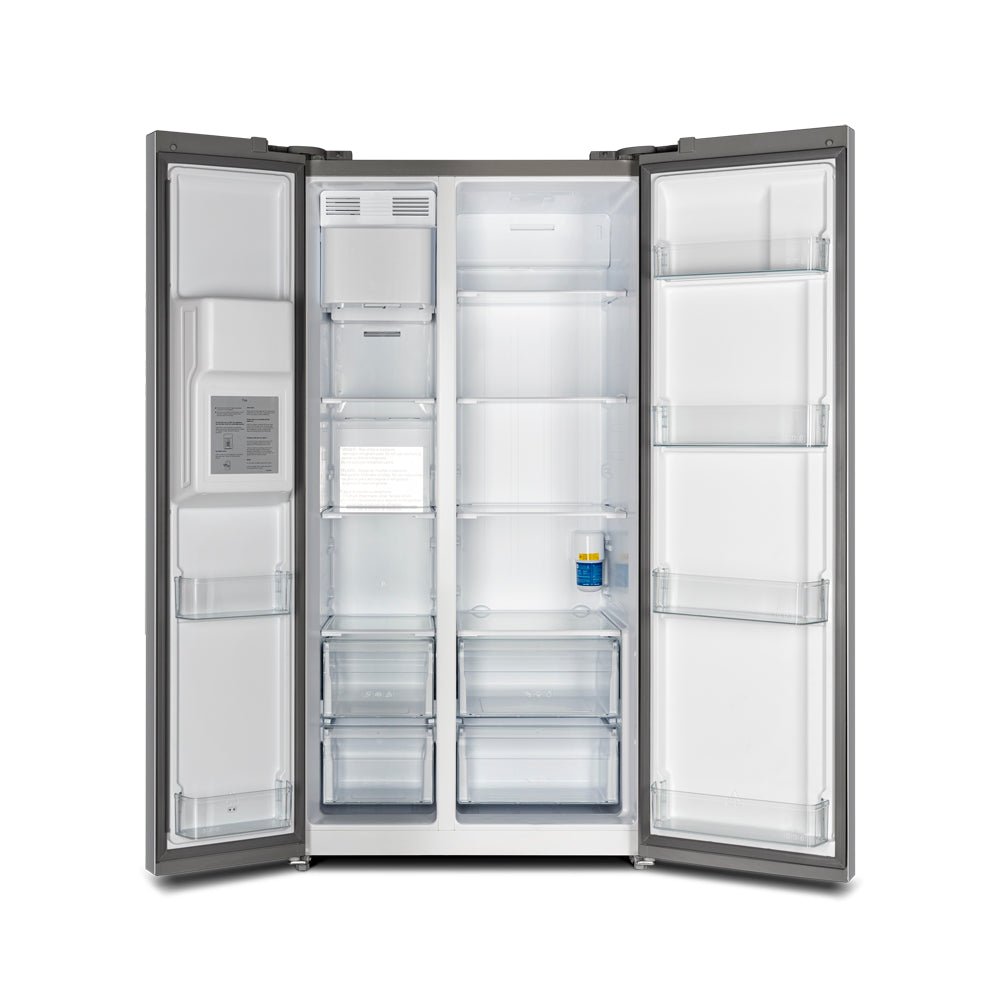 Forno 36 Inch Side by Side Refrigerator with Ice Maker and Grill Kit, FFRBI1844-40SG - Smart Kitchen Lab