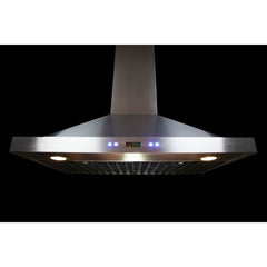 Forno 36 Inch Wall Mount Range Hood in Stainless Steel, FRHWM5084-36 - Smart Kitchen Lab