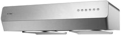 Fotile Pixie Air 30 in Slim Stainless Steel Undercabinet Range Hood, UQS3001 - Smart Kitchen Lab