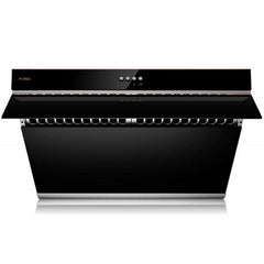 Fotile Slant Vent Series 30 in. 850 CFM Range Hood with Push Buttons in Onyx Black, JQG7522 - Smart Kitchen Lab