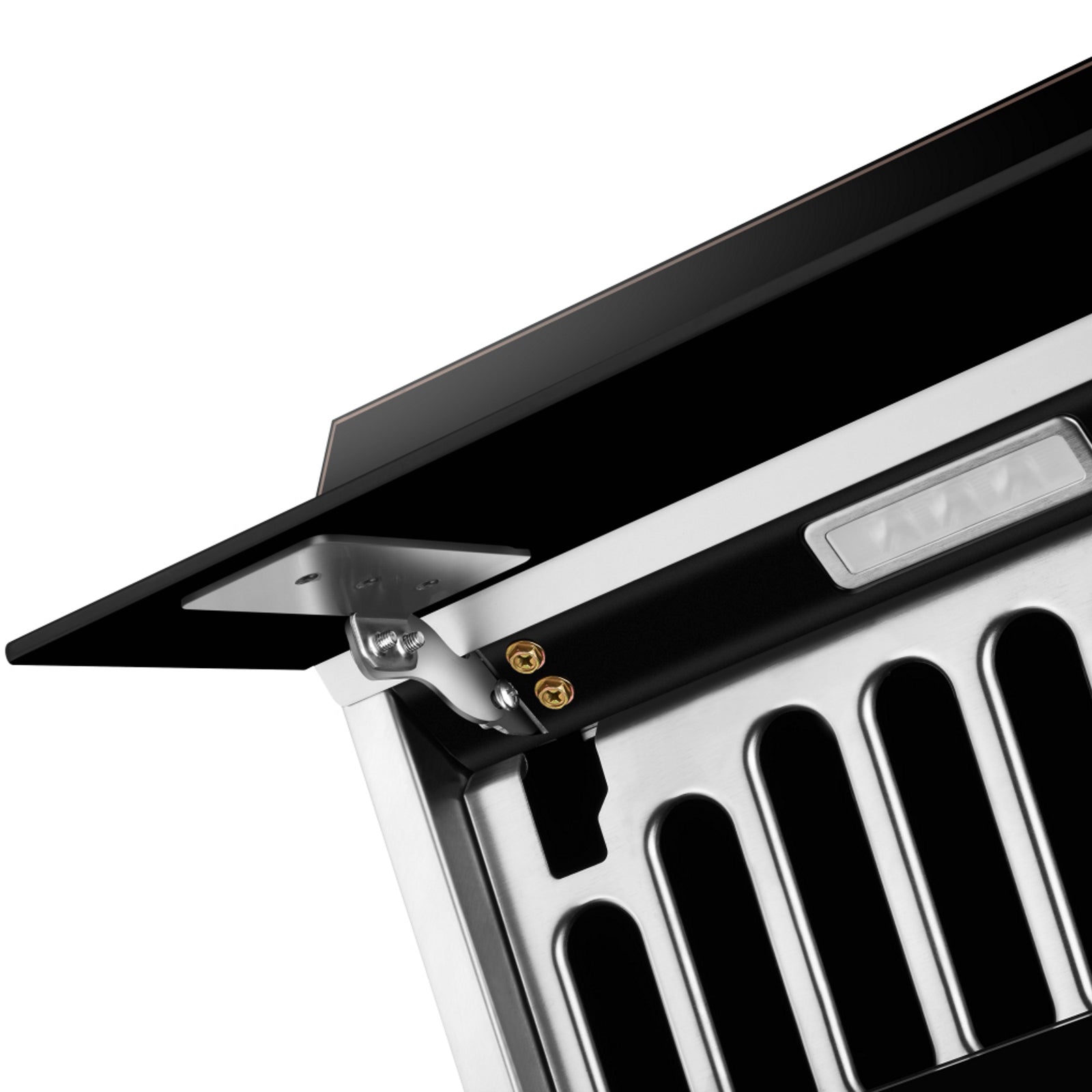 Fotile Slant Vent Series 30 in. 850 CFM Range Hood with Push Buttons in Onyx Black, JQG7522 - Smart Kitchen Lab