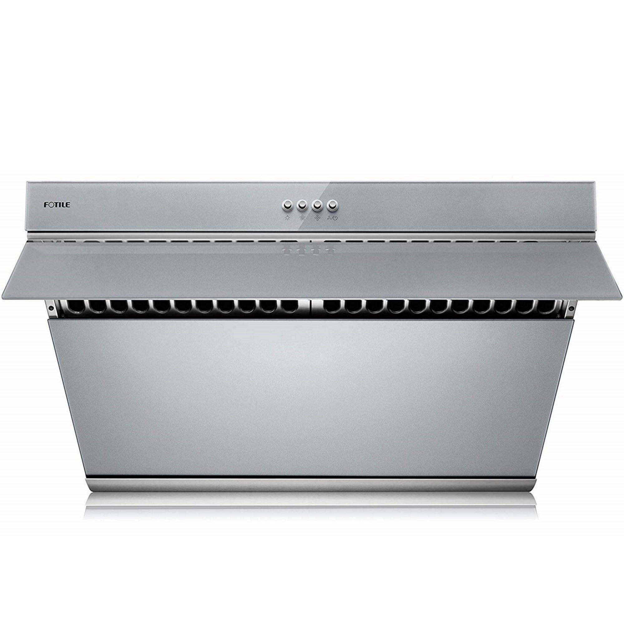 Fotile Slant Vent Series 30 in. 850 CFM Range Hood with Push Buttons in Onyx Black, JQG7522 - Smart Kitchen Lab
