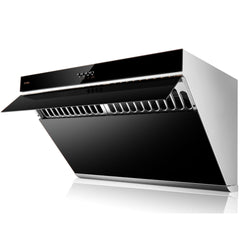 Fotile Slant Vent Series 30 in. 850 CFM Range Hood with Push Buttons in Onyx Black, JQG7522 - Smart Kitchen Lab