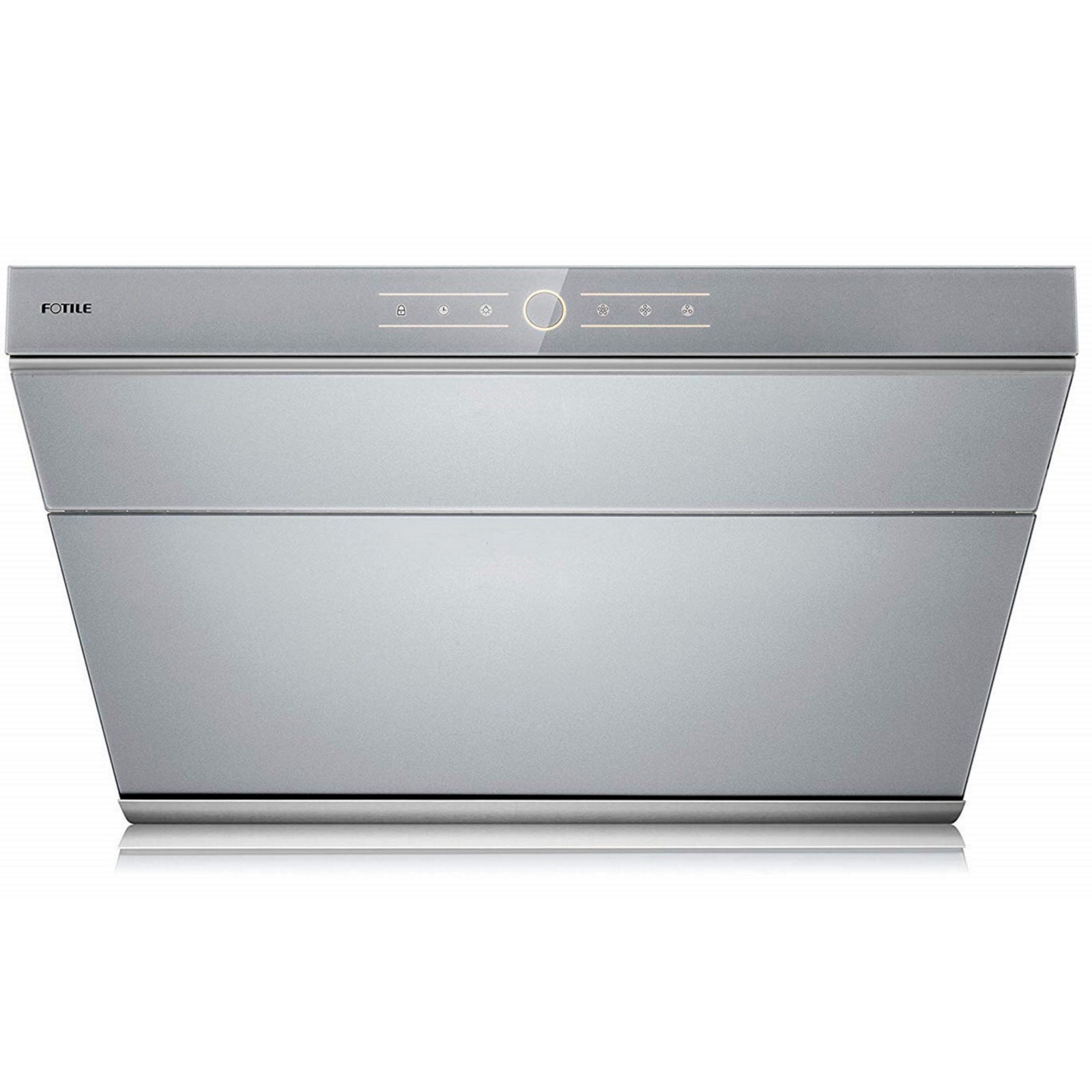 Fotile Slant Vent Series 30 in. 850 CFM Range Hood with Touchscreen in Silver Gray, JQG7501.G - Smart Kitchen Lab