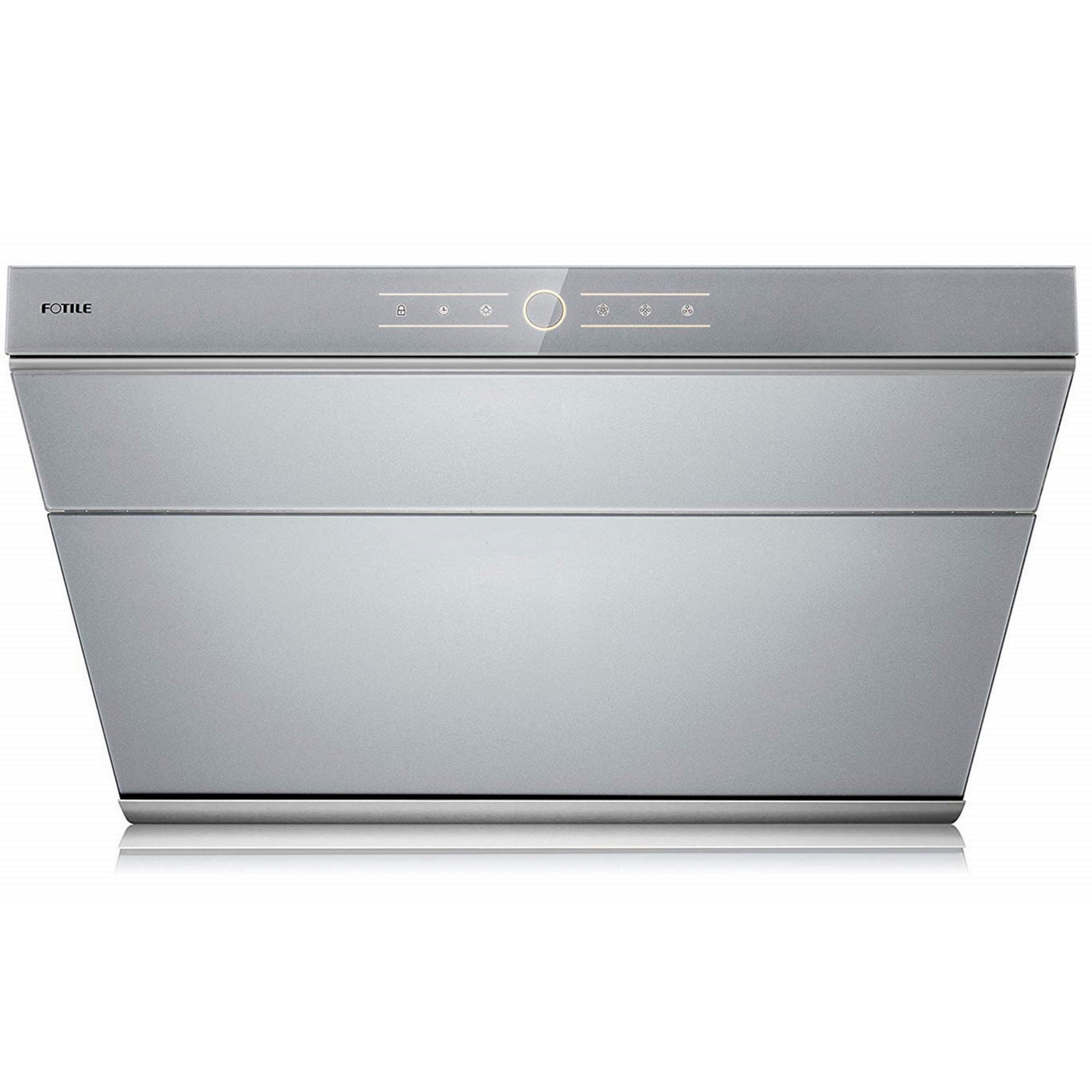 Fotile Slant Vent Series 30 in. 850 CFM Range Hood with Touchscreen in Silver Gray, JQG7501.G - Smart Kitchen Lab