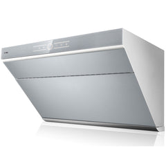 Fotile Slant Vent Series 30 in. 850 CFM Range Hood with Touchscreen in Silver Gray, JQG7501.G - Smart Kitchen Lab