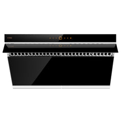 FOTILE Slant Vent Series 36 In. 1,000 CFM Under Cabinet or Wall Mount Range Hood in Black, JQG9006 - Smart Kitchen Lab