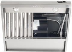 NXR 30 in. Professional Under Cabinet Stainless Steel Range Hood, RH3001 - Smart Kitchen Lab