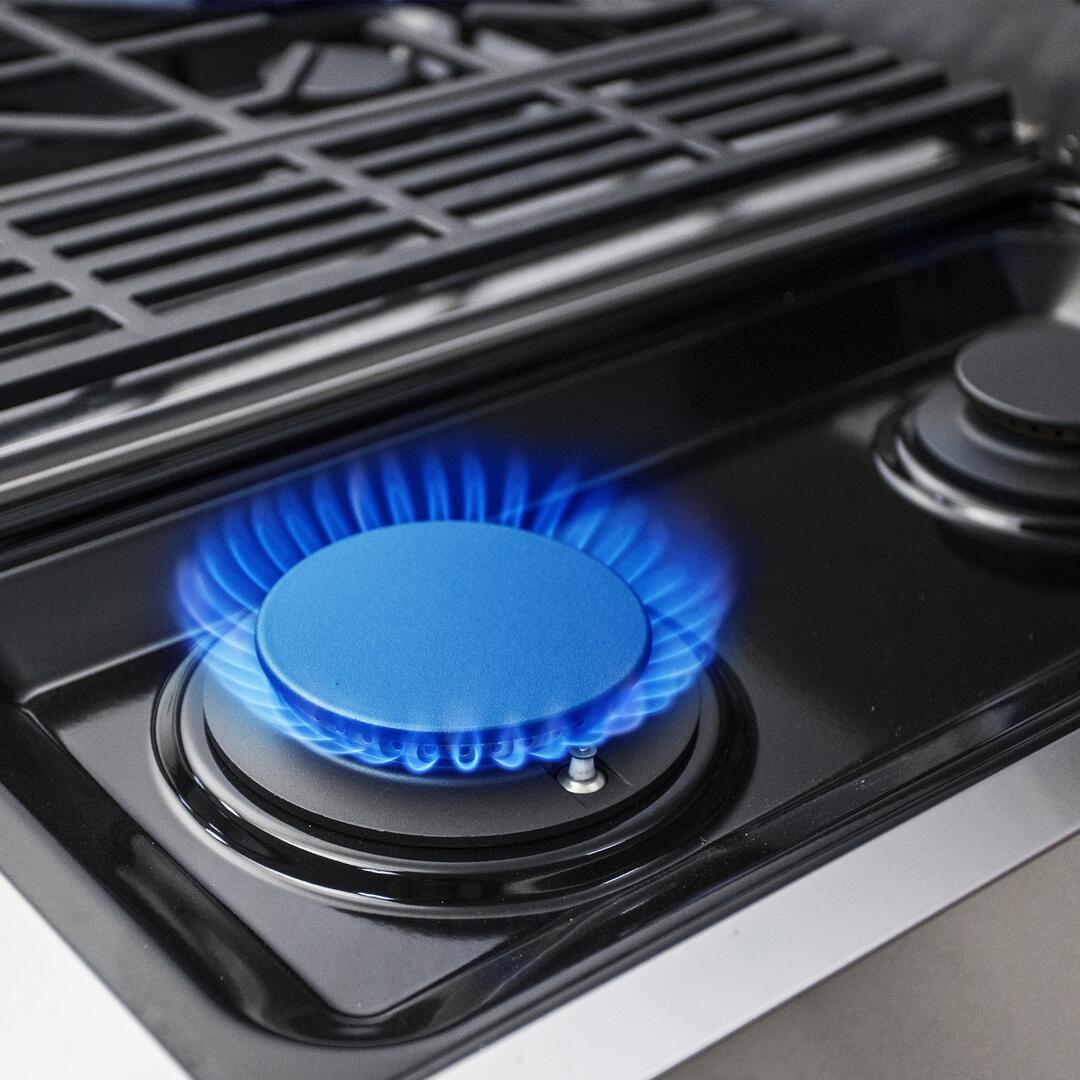 NXR 36 in. 5.5 cu.ft. Pro-Style Propane Gas Range with Convection Oven in Stainless Steel, SC3611LP - Smart Kitchen Lab