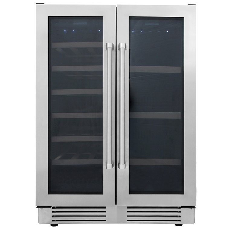 Perfectly Situation Openbox with Supper Discount Thor Kitchen 24 in. 21 Bottle & 95-Can Wine Cooler, TBC2401DI -R - Smart Kitchen Lab