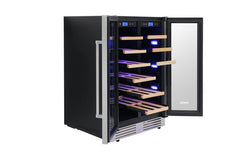 Perfectly Situation Openbox with Supper Discount Thor Kitchen 24 in. 21 Bottle & 95-Can Wine Cooler, TBC2401DI -R - Smart Kitchen Lab